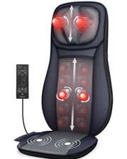 Snailax Full Body Massager Heat Air Compress Kneading Shiatsu Massage Chair NEW picture