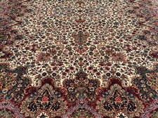 AUTHENTIC MINT KARASTAN FLORAL KIRMAN RUG 8.8x12 PATTERN #742 WE HAVE OTHERS picture