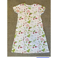 EUC girls grace & James strawberry knit dress size 8 picture