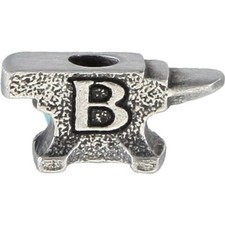 Genuine Buck Knives Anvil Mini Bead Pewter Lot of 2 picture