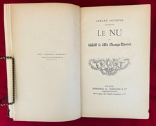 Le Nu au Salon 1894-1895 A. Silvestre 2 Vols in 1 Fine Art Nude French - Good picture