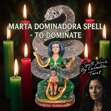 Marta Dominadora Dominate Spell With Physical Sigil Sticker picture