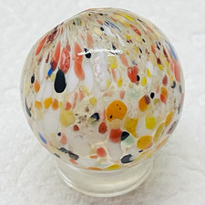 Bulgarian Handmade Guinea Style glass Marble picture