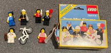 Lego 6301 Town Mini-Figures Used Original Box Complete Vintage Pristine picture