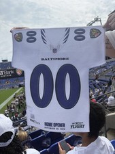 Baltimore RAVENS 9/20/2026 Home Opener Rally Towels New  picture