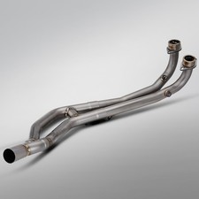 Motorcycle Exhaust System Link Pipe For Kymco AK550 2017-2023 Titanium alloy picture