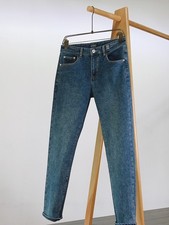 Brunello Cucinelli Men's Vintage Dark Blue Straight-Leg Jeans picture