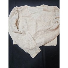 Vintage Style Floral Lace Wrap Top / Bolero  Description: picture