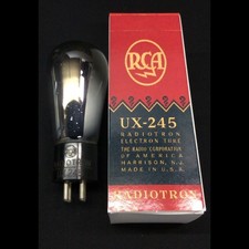 RCA Radiotron UX 245 (45, CX345) Globe Amplifier VACUUM TUBE Tested 12.1157 picture