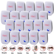1-20PCS Electronic Ultrasonic Pest Killer Bug Mosquito Cockroach Mouse Killer picture