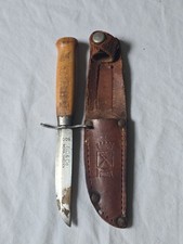 Vintage GC & Co Mora Sweden 500 Hunting Knife W/ Original Sheath 1950-60's picture