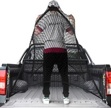 Cargo Net For Pickup Truck Bed Heavy Duty Net Mesh Organizer, 4'x4' to 7'x7' picture