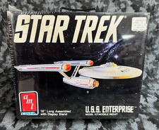 Vintage Sealed 1989 AMT ERTL Star Trek U.S.S. Enterprise 18