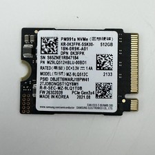 Samsung PM991a 512GB M.2 2230 NVMe PCIe Gen3 x4 SSD MZ9LQ512HBLU Tested picture
