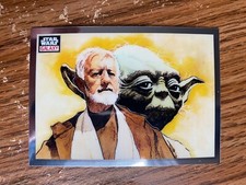 2023 Topps Chrome Star Wars Galaxy COMPLETE YOUR SET Base Card #1-100 (YOU PICK) picture