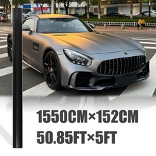 5FTx50FT PET AMG Mountain Gray Vinyl Wrap Scratch Resistant  Self Adhesive picture