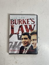 Burke’s Law Season One Volume One (DVD, 4‑Disc, 1963 Series) New Sealed picture