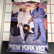 Vintage 1986 New York Vice original Starmakers Poster picture