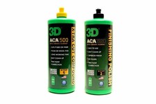 3D ACA 500 & ACA 520 Cutting Compound & Finishing Polish 32 oz. Paint Correction picture