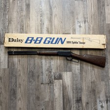 Vintage Early Daisy Model 1894 177 Cal BB Gun Rifle, Steel Buttplate W/ Box picture