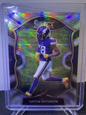 2020 Panini Select - Concourse Justin Jefferson #61 Silver Prizm (RC) picture