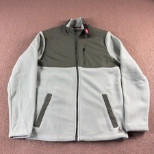 Quicksilver Men's Polar Fleece Jacket Green Size Small NWT MSRP $120 picture
