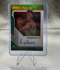 Panini 2025-26 Pen Pals Amari Williams Boston #PP-AMW RC Auto Hard Signed picture