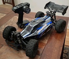Traxxas Jato 3S 1/8 4x4 Buggy RTR Castle SW4 Brushless TiN Shocks CUSTOM & XLNT picture