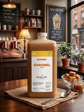 Dunkin Donuts Caramel Swirl 64 Oz Jug W Pump Exp Jan 2027 picture