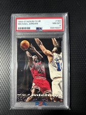 1993-94 Topps Stadium Club - Michael Jordan #169 PSA 8 picture