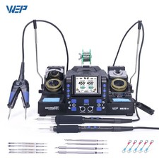 WEP 982D-III Precision Soldering Station C210/245 Iron Tips SolderingTweezer Kit picture