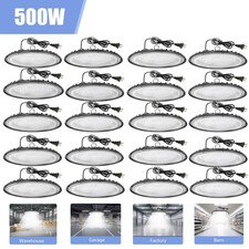 20 UFO Led High Bay Light 500W Commercial Industrial Warehouse Factory Gym Light picture
