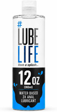 LUBELIFE Water Based 3X Anal Lube, Personal Lubricant, 12 Fl Oz picture