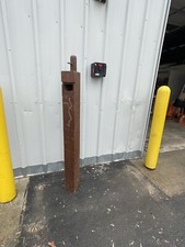 Large 60”  Vintage Architectural Salvage Pipe Organ Wood Box Pipe Tube, Flute picture