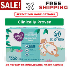 Parents Choice Baby Wipes, Fragrance Free Baby Wipes 600, 900, 1200, 1600 Count picture