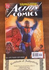 ACTION COMICS #800 Dynamic Forces SIGNED & REMARKED Scott Hanna Superman 