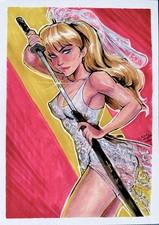Kill Bill Original Art By Diego Carneiro picture