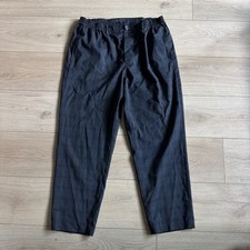 All Saints Pants 34 Tonal Check Plaid Trousers Wool picture