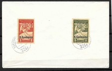 Austrian post offices in Italy 1918 set on cover picture