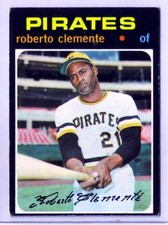 1971 Topps #630 Roberto Clemente PITTSBURGH PIRATES ~ VG/EX picture