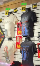 NEW Billy Idol Merch 2026 reprint, 2 slides picture