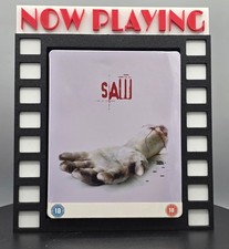 SAW Limited Ed Blu-ray SteelBook Zavvi Import Collector Brand NEW Sealed DMG picture
