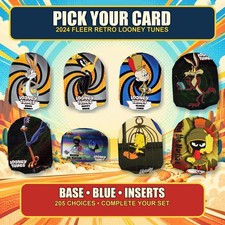 2024 Fleer Looney Tunes METAL UNIVERSE inserts Complete your set - You Pick picture