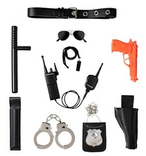Police Accessory Set (10 Piece Set) - Ultimate All-In-One Role Play For Kids picture