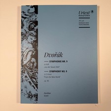 NEW Breitkopf & Härtel DVORAK Symphony 9 New World Full Score PB 5198 Mint Urtex picture