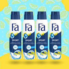 Fa Deodorant Spray Sport 5 fl oz/150 ml (Pack of 4) picture