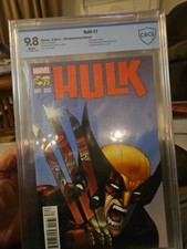 INCREDIBLE HULK #7 2014 MARQUEZ DEADPOOL. 9.8 CBCS Photo Bomb VARIANT  picture