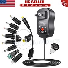 12W 3V-12V Universal AC Adapter Power Supply Wall Charger Cord for DC Charger US picture