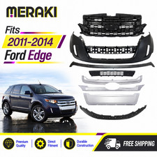 For 2011 2012 2013 2014 Ford Edge Front Bumper Cover Assembly Grille Grill Kit picture