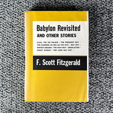 Vintage Babylon Revisited F Scott Fitzgerald 1965 Hardcover Scribner Dust Jacket picture